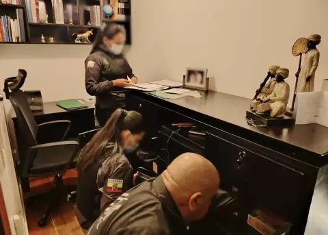 Operativo simult�neo en las provincias de Pichincha, Guayas y Tungurahua.