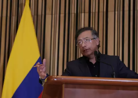 Gustavo Petro, presidente de Colombia, el 5 de febrero de 2026.
