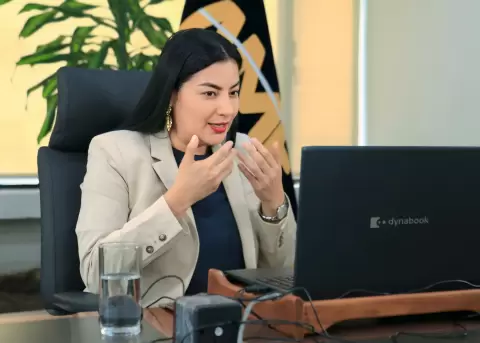 Yuri Colorado, presidenta de la AME.