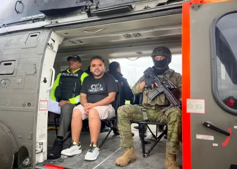 Alias 'Miz�n', detenido en Lago Agrio.