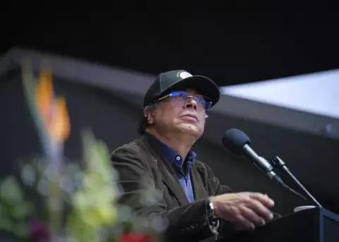 Gustavo Petro, presidente de Colombia.