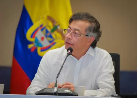 Gustavo Petro, presidente de Colombia.