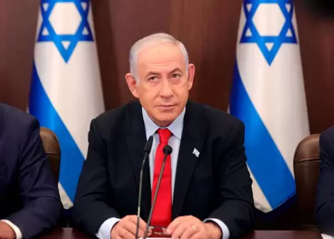 Benjam�n Netanyahu, primer ministro de Israel.