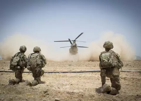 Militares estadounidenses, en una fotograf�a de archivo.