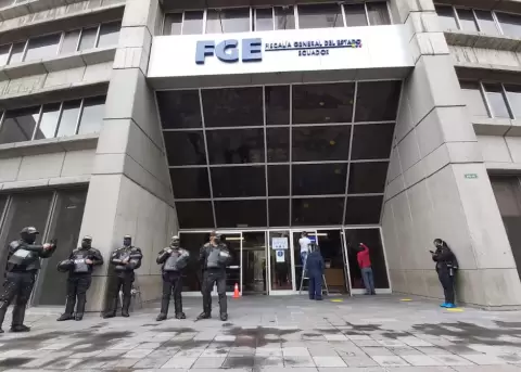 Edificio de la Fiscal�a General del Estado en Quito, Ecuador.