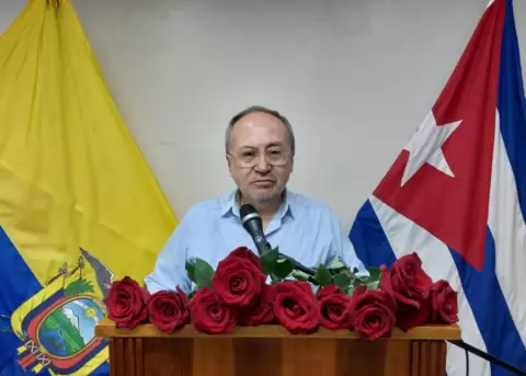 Jos� Mar�a Borja, embajador de Ecuador en Cuba.