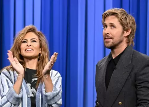Ryan Gosling y Eva Mendes se dejan ver por primera vez juntos.