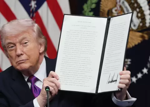 Donald Trump, presidente de Estados Unidos.