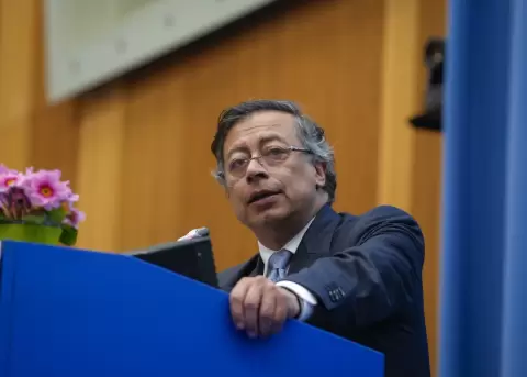 Gustavo Petro, presidente de Colombia.