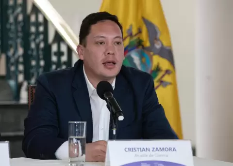 Cristian Zamora, alcalde de Cuenca.