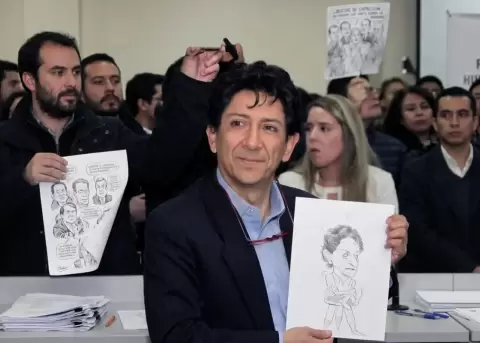 Xavier Bonilla, Bonil, caricaturista.