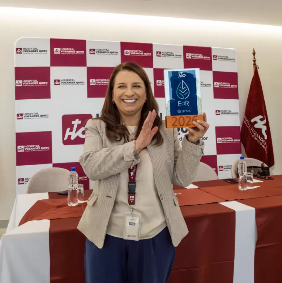 Hospital Vozandes Quito es Empresa Ambientalmente Responsable 2026