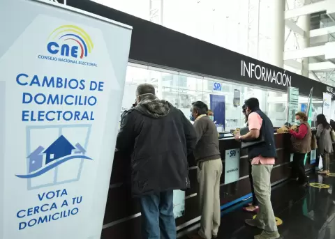 CNE define fechas para el cambio de domicilio electoral
