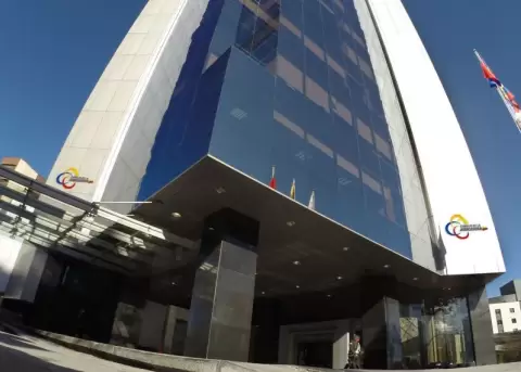 Edificio del Consejo de la Judicatura, en Quito.