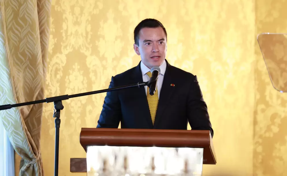 Tras adelanto de seccionales 2026, Noboa dice que hay un 70% de probabilidad de que 