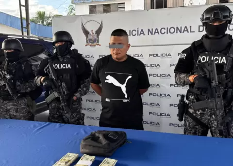 Alias 'Topo' fue detenido tras un operativo policial en Tena.