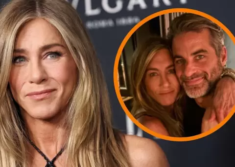 Jennifer Aniston publica im�genes con su novio Jim Curtis.