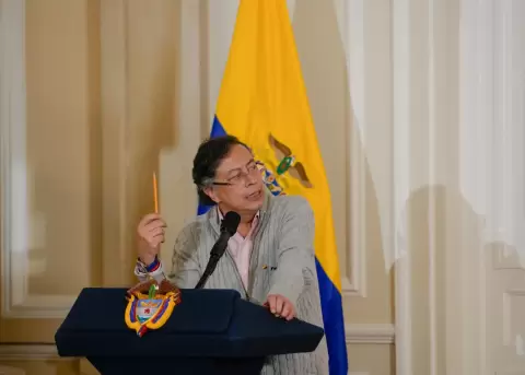Gustavo Petro, presidente de Colombia.