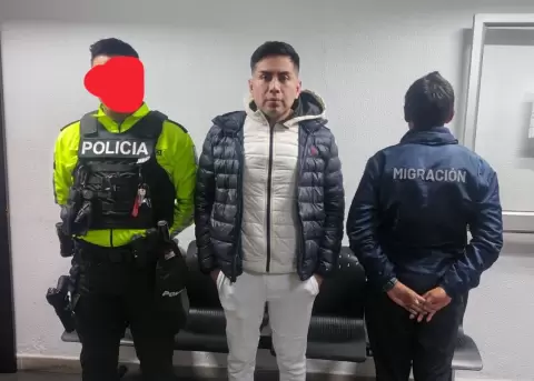 Christian Quito, juez vinculado en el caso Fachada, intent� huir a Colombia.