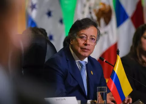 Gustavo Petro, presidente de Colombia.