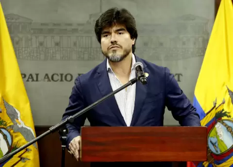 Jos� de la Gasca, exministro de Gobierno de Daniel Noboa y actual postulante a Fiscal General del Estado.