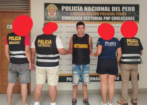 Alias 'Chur�n', cabecilla de los Sao Box, fue detenido en Piura, Per�.