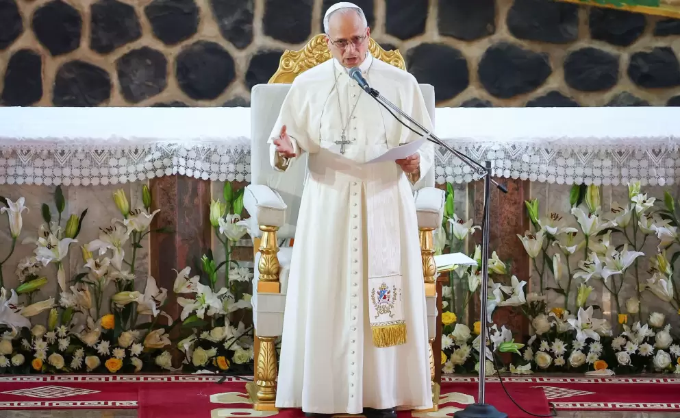 El papa Le�n XIV advierte sobre un mundo devastado por 