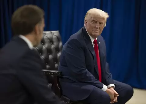 Fotograf�a de archivo del presidente de Estados Unidos, Donald Trump.