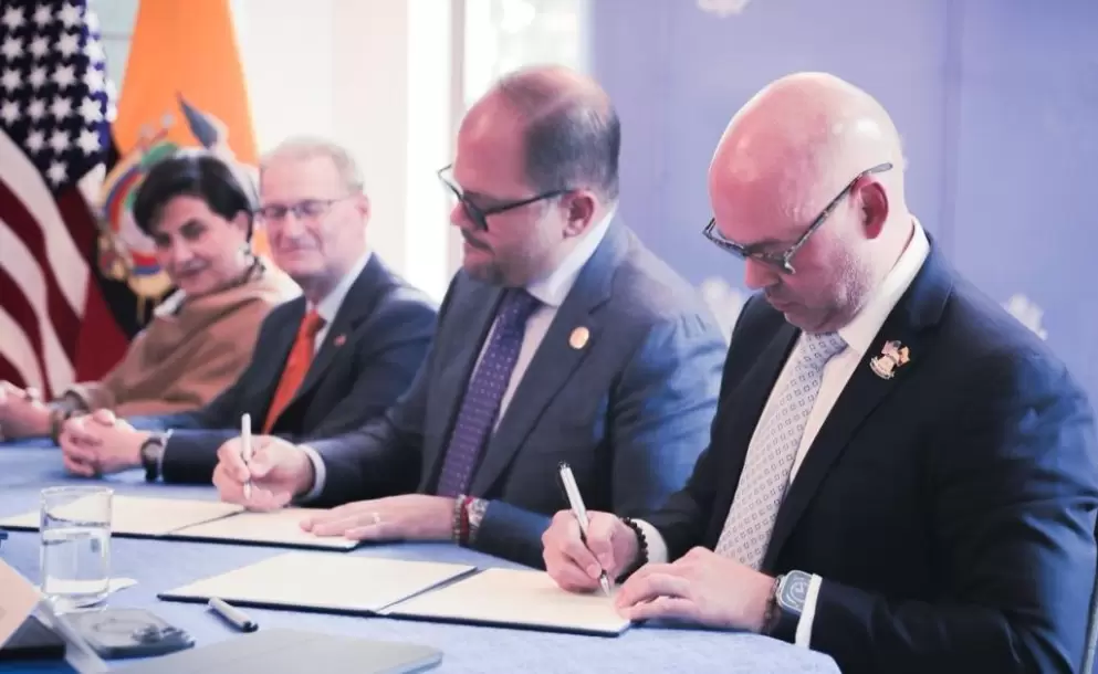 Ecuador y Estados Unidos fortalecen alianza para combatir el crimen transnacional