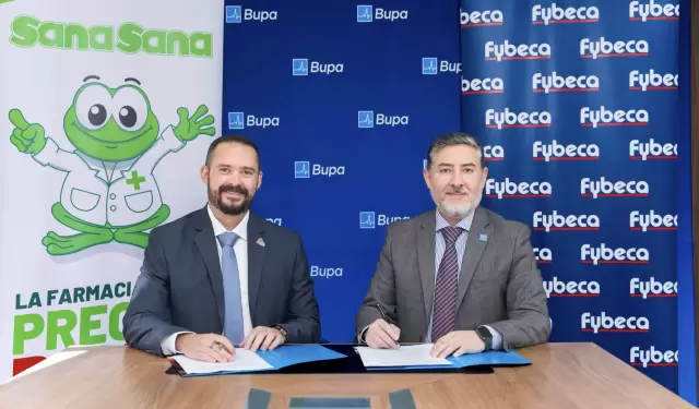 Bupa Ecuador anuncia acuerdo con Fybeca y SanaSana para acceso a medicamentos con copago a nivel nacional
