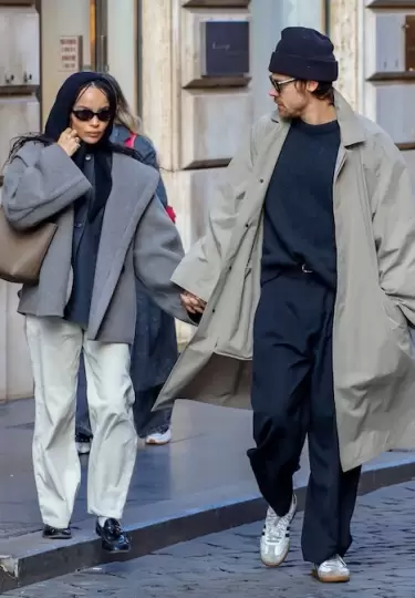 Harry Styles y Zo� Kravitz.