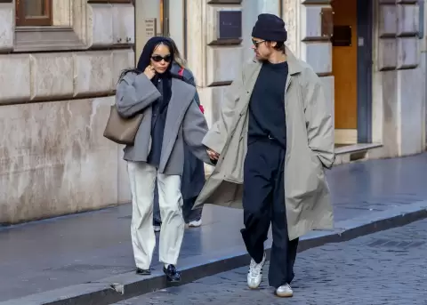 Harry Styles y Zo� Kravitz.