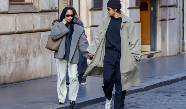 Harry Styles y Zo� Kravitz.