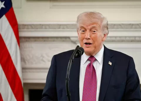 El presidente de EE.UU., Donald Trump.