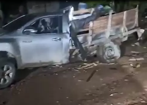 Una menor herida dej� explosi�n de un veh�culo que iba a ser usado para ataque en El Plateado, Cauca, Colombia.