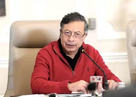 Gustavo Petro, presidente de Colombia, el 21 de abril de 2026.
