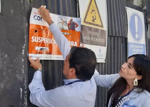 Las acciones de la AMC para mantener el orden en Quito.