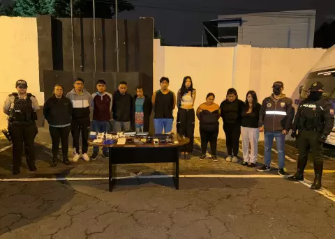 10 detenidos vinculados a Los Lobos.