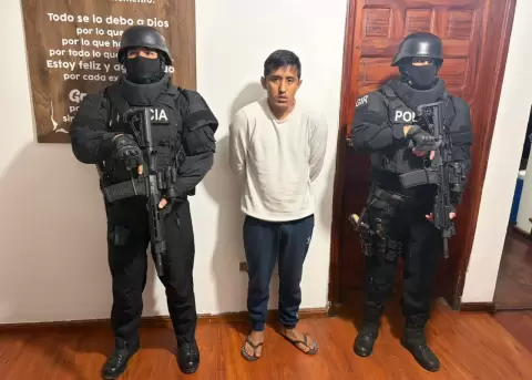 Uno de los tres detenidos implicados en un atentado a la c�rcel del Encuentro.