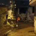 Lluvias intensas provocan aluvión en el sur de Quito, en el sector Guamaní