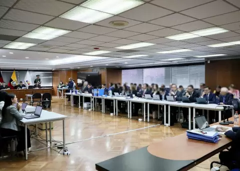 Audiencia de juicio en el caso Sinohydro.