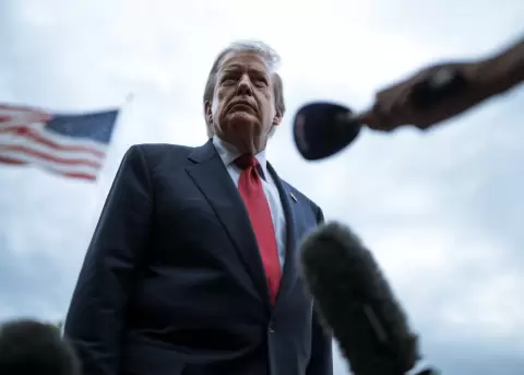 El presidente de Estados Unidos, Donald Trump.