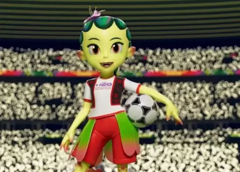 Islana es la mascota oficial del torneo mundial de mujeres que se juega en Polonia.