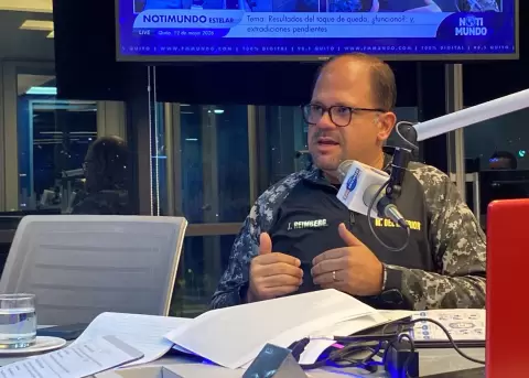 John Reimberg, ministro del Interior.