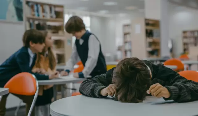 Imagen referencial del acoso escolar.