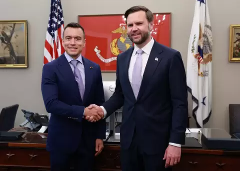 Noboa y J.D. Vance fortalecen cooperaci�n bilateral contra el narcotr�fico