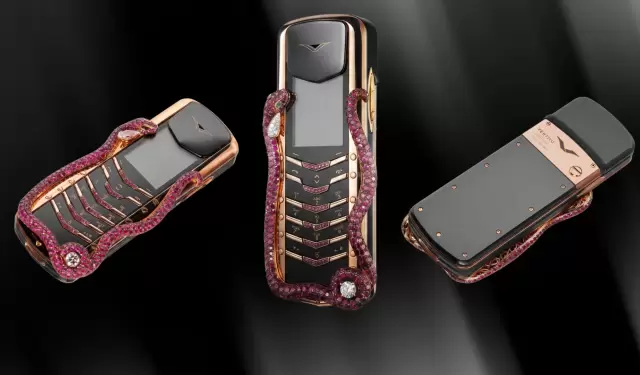 Celulares de lujo pero sin apps ni tecnolog�a de punta.