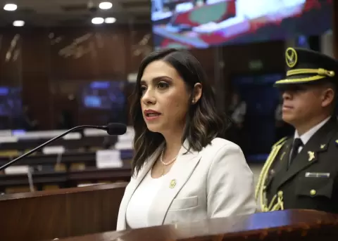 Mercedes Caicedo, presidenta del Consejo de la Judicatura.