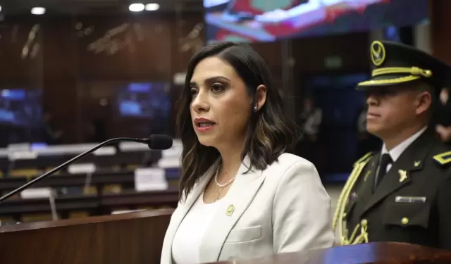 Mercedes Caicedo, presidenta del Consejo de la Judicatura.
