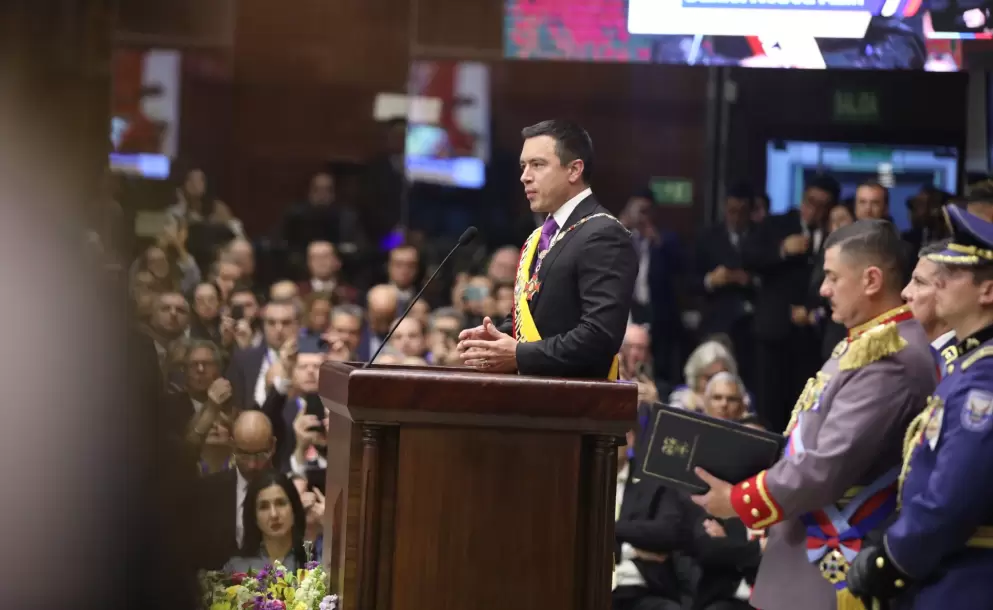Arturo Moscoso: Daniel Noboa cierra un a�o 